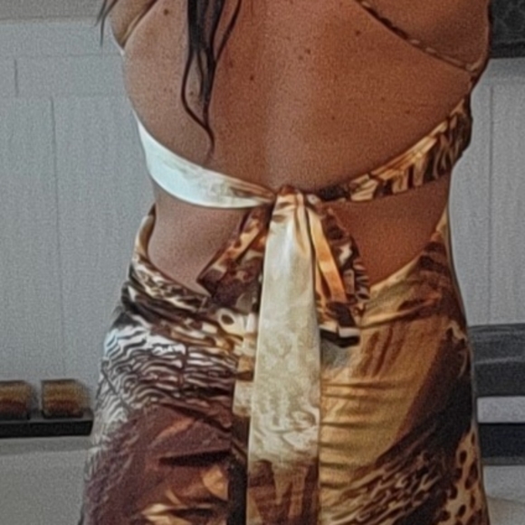 Gorgeous animal print gown - Picture 12 of 14